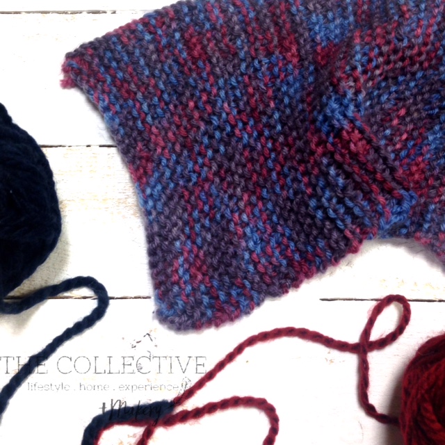 knitting workshop at The Collective lhe + Makery